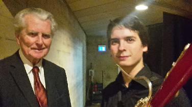 Fagottist Theo Plath gewinnt Musikförderwettbewerb