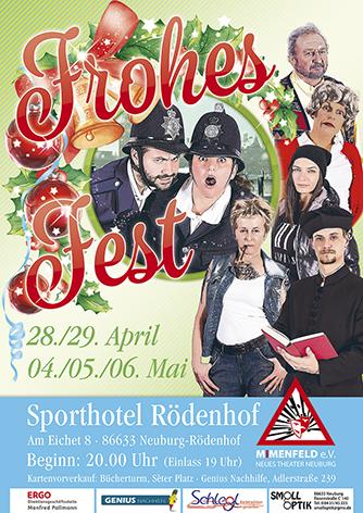 Theater Mimenfeld NB spielt "Frohes Fest"