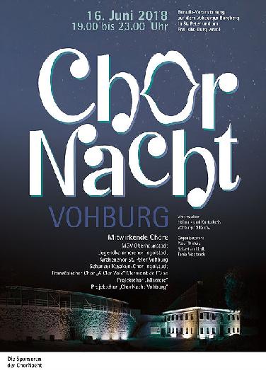 Chornacht am 16. Juni auf Burgberg in Vohburg