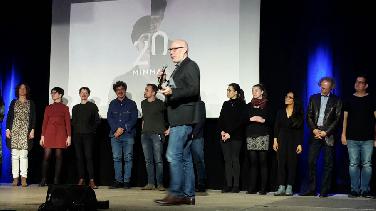 Preisverleihung beim Kurzfilmfestival 20minmax