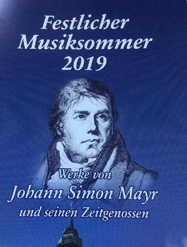 Festlicher Johann - Simon - Mayr - Musiksommer 