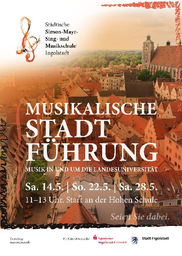 Musikalische Stadtführungen der Musikschule Ingolstadt