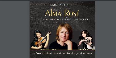 Konzertlesung mit Corinna Harfouch zu Alma Rose