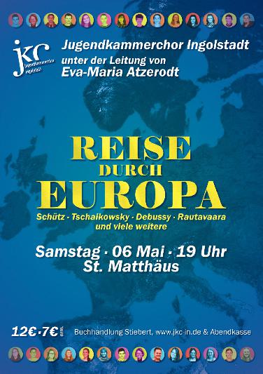 Musikalische Europareise d. Jugendkammerchors Ingolstadt