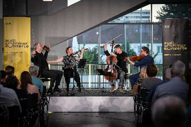 Signum Quartett begeistert bei Audi- Sommerkonzerten 