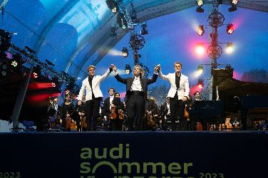 Klassik Open Air mit K. Nagano und Jussen- Brueder 