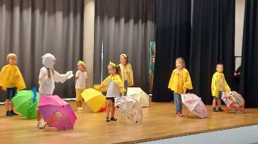 Theater mit ukrainischen Kindern in Ingolstadt