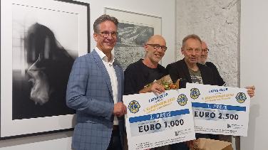 1. Kunstpreis des Lions-Clubs für Reinhard Dorn