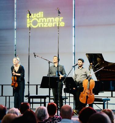 Trio Orelon im Einklang -  bei Audi Sommerkonzerten 