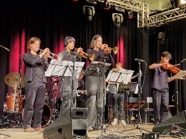 Abschlusskonzert "Jazz an Schulen" in der neun